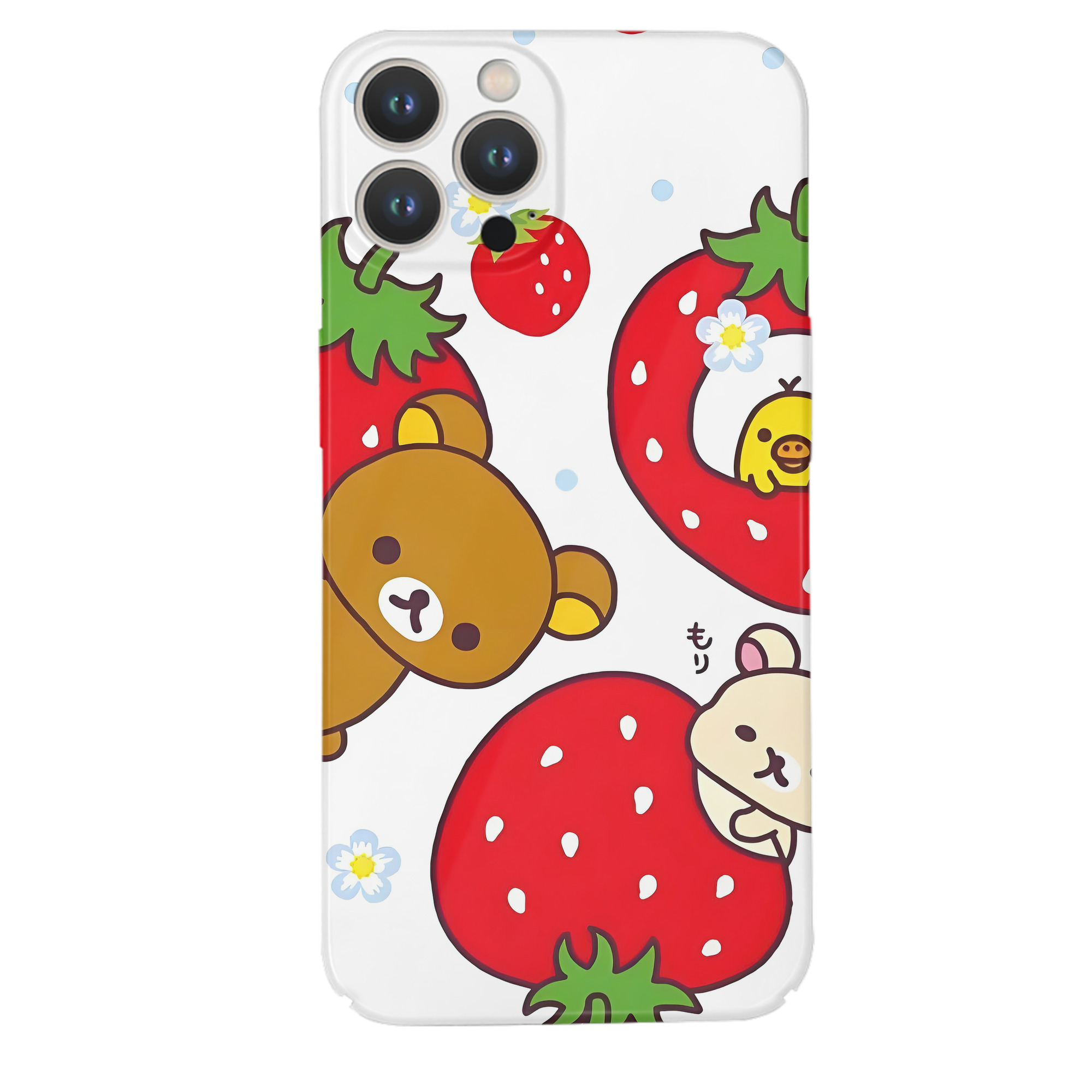（画像用） リラックマ リラックマ キイロイトリ Rilakkuma Korilakkuma Kiiroitori 【iPhone 14シリーズ対応】ハードケース